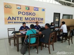 Data Penumpang Lengkap, Posko Antemortem Pindah ke RS Bhayangkara Makassar