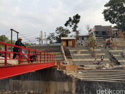 Seperti ini Progress Teras Cikapundung, Ruang Publik Baru di Bandung