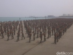 Dentuman Meriam dan Rudal TNI Ramaikan Cilegon Banten