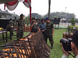 Kodam Tanjungpura akan Musnahkan Ratusan Senjata Rakitan Ilegal saat HUT TNI