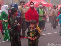 Gelar Acara di Tengah Kepungan Asap, Danrem Riau: Nggak Nyangka Begini
