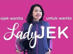 Driver LadyJEK Tak Takut Hadapi Opang: Sama-sama Cari Rezeki