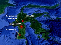 Kabasarnas Pastikan Pesawat Aviastar Jatuh di Pegunungan!