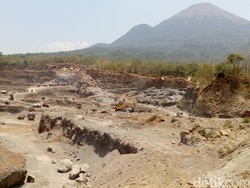Ini Penampakan Tambang Sirtu di Lereng Gunung Penanggungan