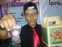 Siswa SMKN I Lumajang Ciptakan Spiritus Padat Berbahan Dasar Singkong