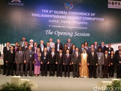 Parlemen 74 Negara Kumpul di Yogya Bahas Korupsi Kelas Kakap