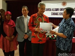 Ganjar Pranowo Resmikan KAGAMA Cabang Khusus Belanda