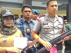 Tembakkan Senapan Angin Saat Tawuran, Warga Jl Anyer Menteng Jadi Tersangka