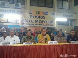 7 Jenazah Korban Aviastar Diserahkan ke Pihak Keluarga