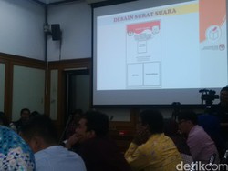 Ini Desain Surat Suara Calon Tunggal Versi KPU
