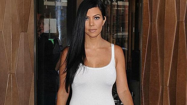 Kourtney Kardashian, kakak Kim Kardashian, di Los Angeles