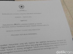 Beberapa Anggota DPR Pengusul Tak Tahu Isi Draf RUU KPK, Kok Bisa?