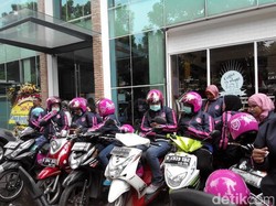 Ojek Khusus Wanita Lady Jek Resmi Beroperasi, Begini Penampakannya
