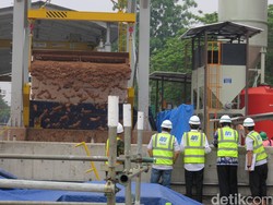 Puluhan Truk Angkut Tanah Proyek MRT Tiap Hari, Hindari Lalin di Waktu Ini