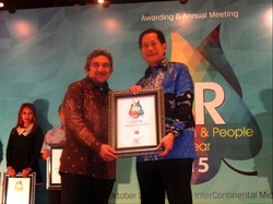 Presdir BCA Kembali Raih Penghargaan Spoke Person of the Year