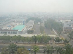 Akibat Asap, Sudah Dua Bulan Sinar Matahari Tak Terik di Palembang