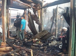 Pedagang Pasar Inpres Tanah Abang Duga Kebakaran karena Korsleting Listrik