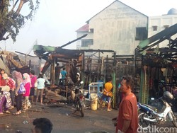 Cerita Pak Haji Soal Api di Pasar Sabeni Setelah Puluhan Tahun Berdagang