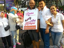 Sebar Pin Gambar Sandiaga Uno di CFD, Relawan Bantah Lakukan Agenda Politik