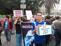 #Aksisejutamasker Digelar di Car Free Day di HI