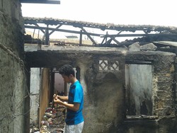 Gara-gara Servis Tabung Gas Mandiri, Rumah di Ciledug Terbakar