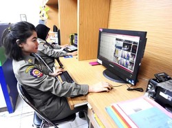 Satpol PP Surabaya Petakan Rawan Pelanggaran & Control Room