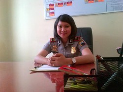 Hebat, Polwan ini Jadi Kapolsek Termuda di Jawa