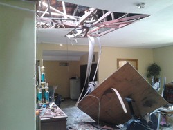 Tertimpa Crane, Ini Kerusakan yang Dialami Rumah Pensiunan Jenderal Polisi