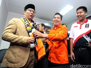Komitmen Ridwan Kamil Akan Cinta Jakarta dan Seisinya, Termasuk Persija