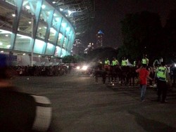 Presiden Jokowi Tiba di GBK Saksikan Final Piala Presiden