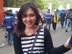 Sempat Deg-degan, Mojang Bandung ini Tetap Nonton Langsung Final di GBK