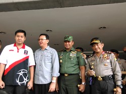 Ahok, Ridwan Kamil, Kapolda dan Pangdam Rapat Tertutup di Polda Metro