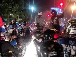 Motor Berknalpot Bising yang Ikut Pawai Persib akan Ditilang!