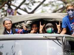 Pawai Persib, Ridwan Kamil: Bobotoh Jangan Sweeping, Jangan Telanjang