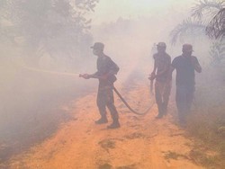 Lahan di Riau Kembali Terbakar, Ini Penampakannya