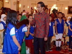 Saat Wartawan Cilik Bertanya ke Jokowi: Kenapa Bapak Jadi Presiden?