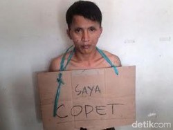 Nyopet di KRL, Seorang Pria Dipajang di Stasiun Manggarai