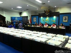 Duet Maut BNN dan Bea Cukai Gagalkan Penyelundupan 270 Kg Sabu