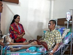 Hindari Razia, Pemotor di Sukabumi Tabrak Polisi hingga Patah Kaki