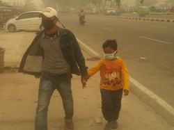 Asap Menguning, Orang Tua Protes Diknas Pekanbaru yang Minta Murid Tetap Sekolah