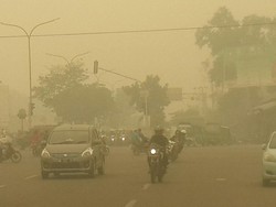 Asap Membuat Bandara Pekanbaru Lumpuh Total, 78 Penerbangan Dibatalkan