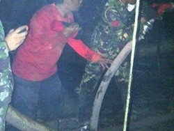 Aksi Prajurit Kostrad Lawan Asap Hingga Melewatkan Tidur