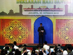 Usai Deklarasikan Hari Santri Jokowi Salat Ashar Berjamaah di Istiqlal