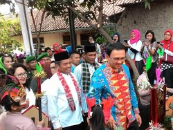 Meriah, Ahok dan Titiek Puspa Buka Ruang Publik Ramah Anak di Cililitan