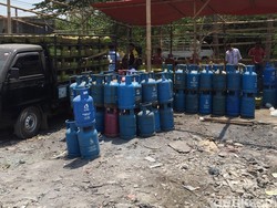 Pabrik Gas Oplosan di Cibitung Bekasi Digerebek, Ribuan Tabung Disita