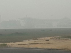 Bandara Pekanbaru Lumpuh Total Lagi, Pesawat Tak Bisa Mendarat karena Asap