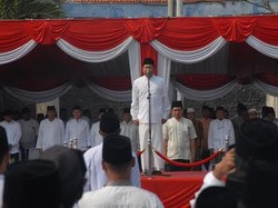 Bupati Pasuruan Pimpin Apel Hari Santri Nasional
