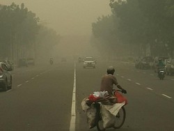 Kemenhub Terbitkan Notam ke 15 Bandara Terdampak Asap
