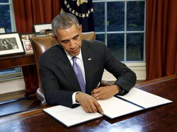 Obama Telepon PM India Sampaikan Selamat Hari Raya Diwali