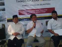 Kantor DPW PKS di Riau Disulap Jadi Posko Evakuasi Korban Bencana Asap